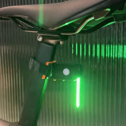 LED Achterlicht voor Fiets 40 Lumen Zichtbaarheid Veilig Fietsen Dag en Nacht Racefiets