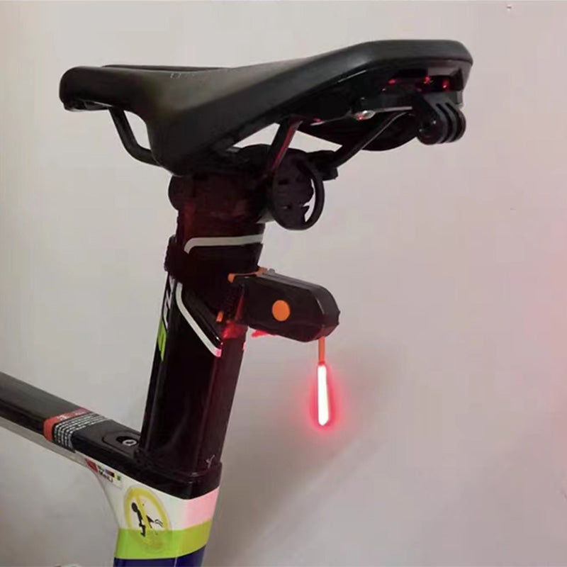 LED Achterlicht voor Fiets 40 Lumen Zichtbaarheid Veilig Fietsen Dag en Nacht Racefiets