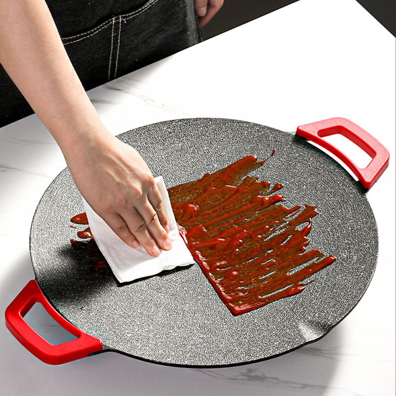 Rookvrije Elektrische Grillplaat – Multifunctionele Contactgrill voor Binnen en Buiten 28cm