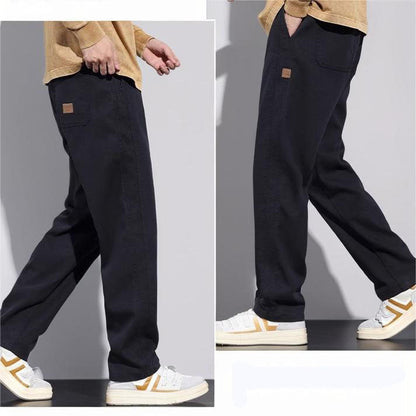 Heren Broeken Zomerse Loose Fit Comfortabele Broek