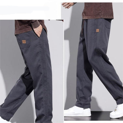 Heren Broeken Zomerse Loose Fit Comfortabele Broek