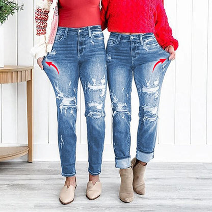 Jeans Skinny Fit Casual Damesbroek