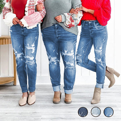 Jeans Skinny Fit Casual Damesbroek - StudioMarella