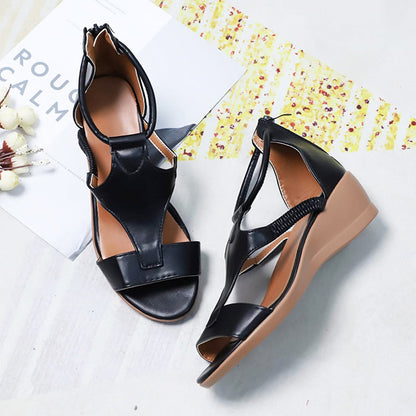 Dames Sandalen Orthepedisch Comfortabel Leer