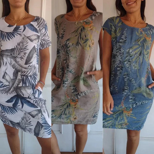 Jurkje Eleganza Moda Mooie Vrouwelijke Zomerjurk - StudioMarella