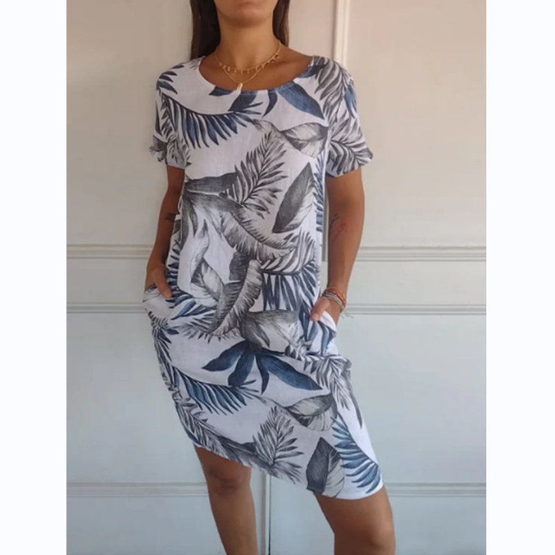 Jurkje Eleganza Moda Mooie Vrouwelijke Zomerjurk
