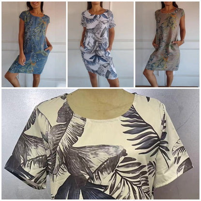 Jurkje Eleganza Moda Mooie Vrouwelijke Zomerjurk