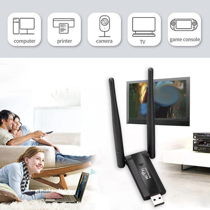 WiFi Repeater 300Mbps – Verbetert je Draadloze Netwerkbereik – USB-Gevoed – Compact & Draagbaar