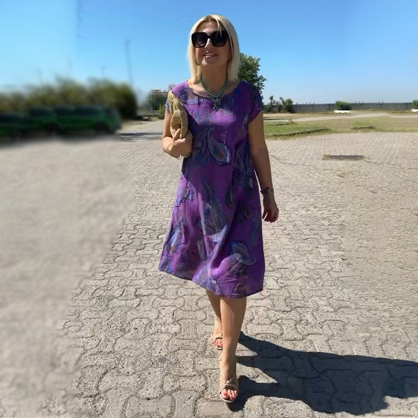 Bloemenjurk voor Dames Zomerjurk met Floral Print - StudioMarella