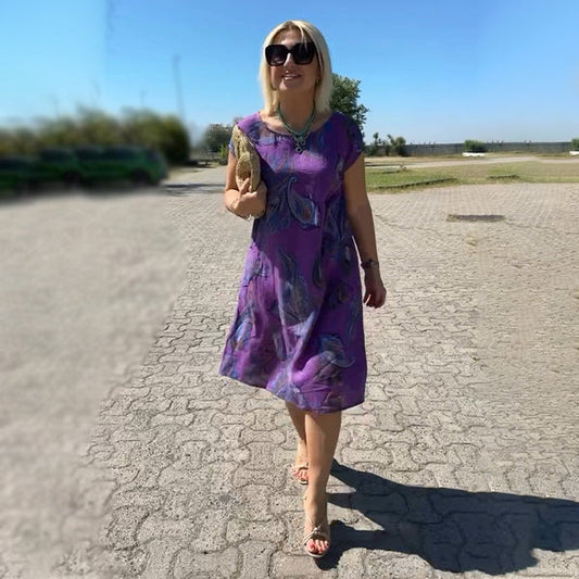 Bloemenjurk voor Dames Zomerjurk met Floral Print - StudioMarella