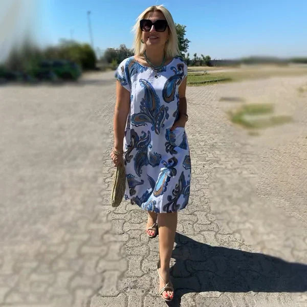 Bloemenjurk voor Dames Zomerjurk met Floral Print