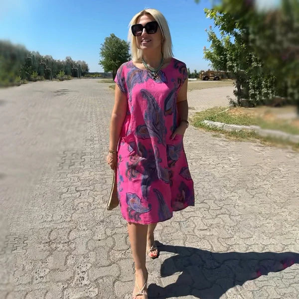 Bloemenjurk voor Dames Zomerjurk met Floral Print