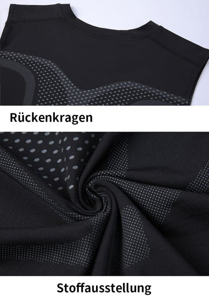 Ionic Shaping Vest voor Mannen – Compressie Shapewear Hemd zonder Mouwen – Lichaamsvormend en Comfortabel – Ademend Ontwerp voor Dagelijks Gebruik