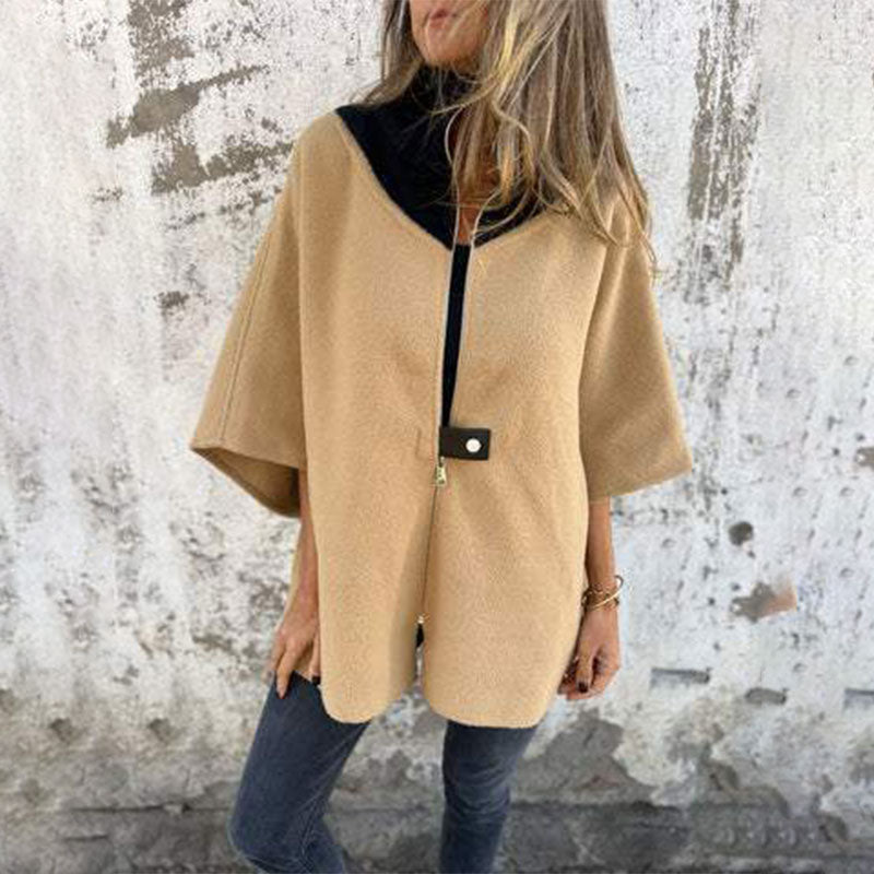 Casuele Jassen voor Dames met Hoge Kraag
