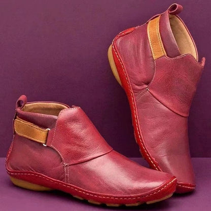 Comfortabele Enkellaarsjes Slip-on voor Dames