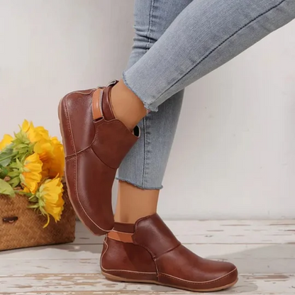 Comfortabele Enkellaarsjes Slip-on voor Dames