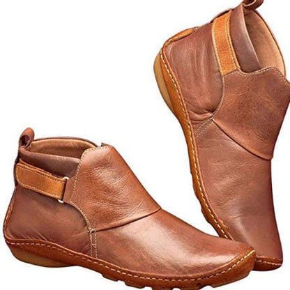 Comfortabele Enkellaarsjes Slip-on voor Dames