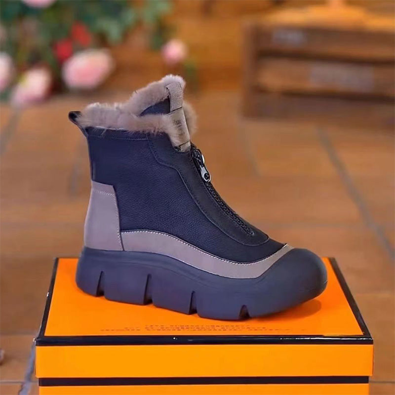 Sneeuwlaarzen Met Rits Voor Vrouwen