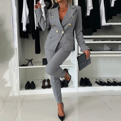 Dames Tailored Power Set Formele Pasvorm