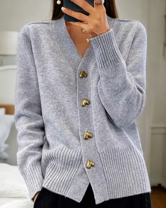 Dames Trui Lange Cardigan Elegante Stijl - StudioMarella