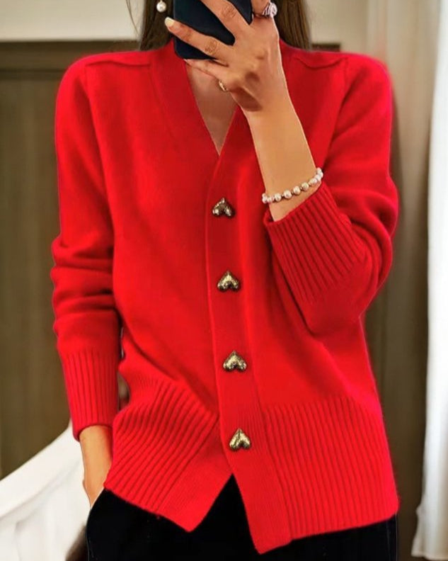 Dames Trui Lange Cardigan Elegante Stijl