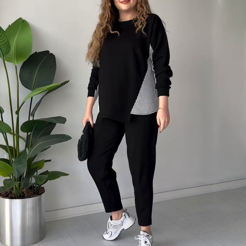 Dames Zomer Set Asymmetrische Top en Broek Modieus - StudioMarella