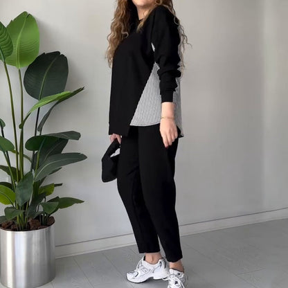 Dames Tweedelig Set Casual Kleding