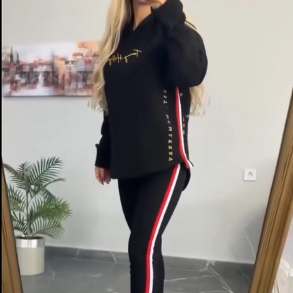 Dames Trainingspak Sportief Tweedelig Fitness Outfit