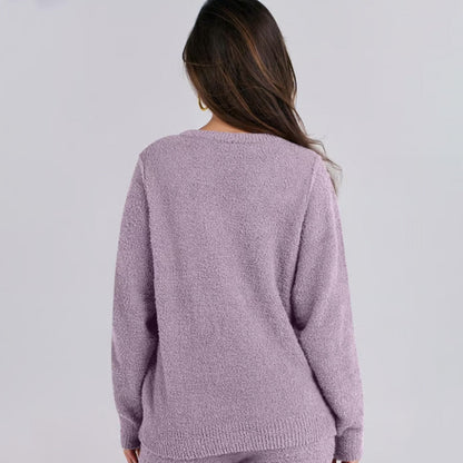 Zachte Lounge Set Dames Warm en Comfortabel