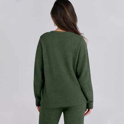 Zachte Lounge Set Dames Warm en Comfortabel