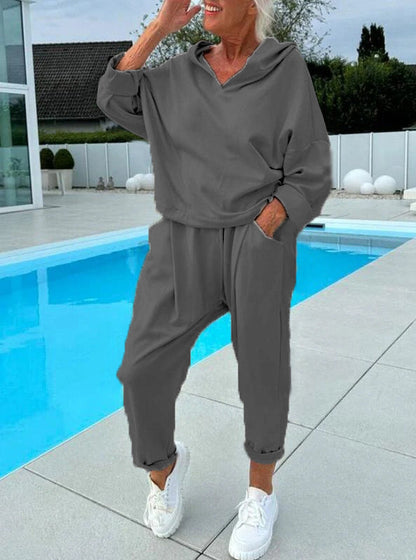 Vrouwelijke Loungewear Set Zacht en Comfortabel