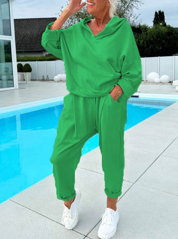 Vrouwelijke Loungewear Set Zacht en Comfortabel