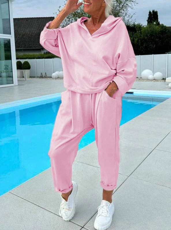 Vrouwelijke Loungewear Set Zacht en Comfortabel