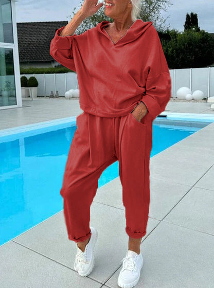 Vrouwelijke Loungewear Set Zacht en Comfortabel