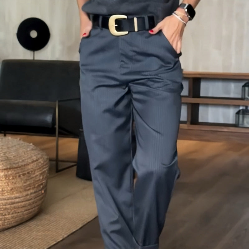 Dames Broek Zakelijk Klassiek Formaliteit Stijl