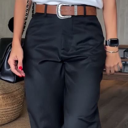 Dames Broek Zakelijk Klassiek Formaliteit Stijl