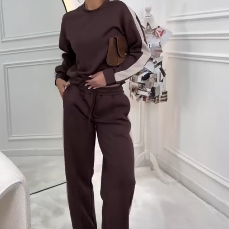 Vrouwelijke Loungewear Set Zacht en Comfortabel