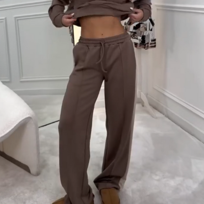 Vrouwelijke Loungewear Set Zacht en Comfortabel