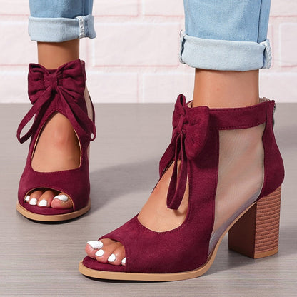 Vrouwen Sandalen Open Hakken Elegant Zomerschoenen