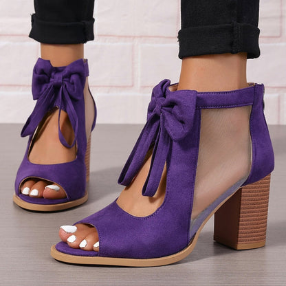 Vrouwen Sandalen Open Hakken Elegant Zomerschoenen