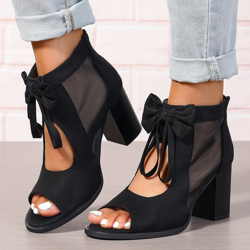 Vrouwen Sandalen Open Hakken Elegant Zomerschoenen