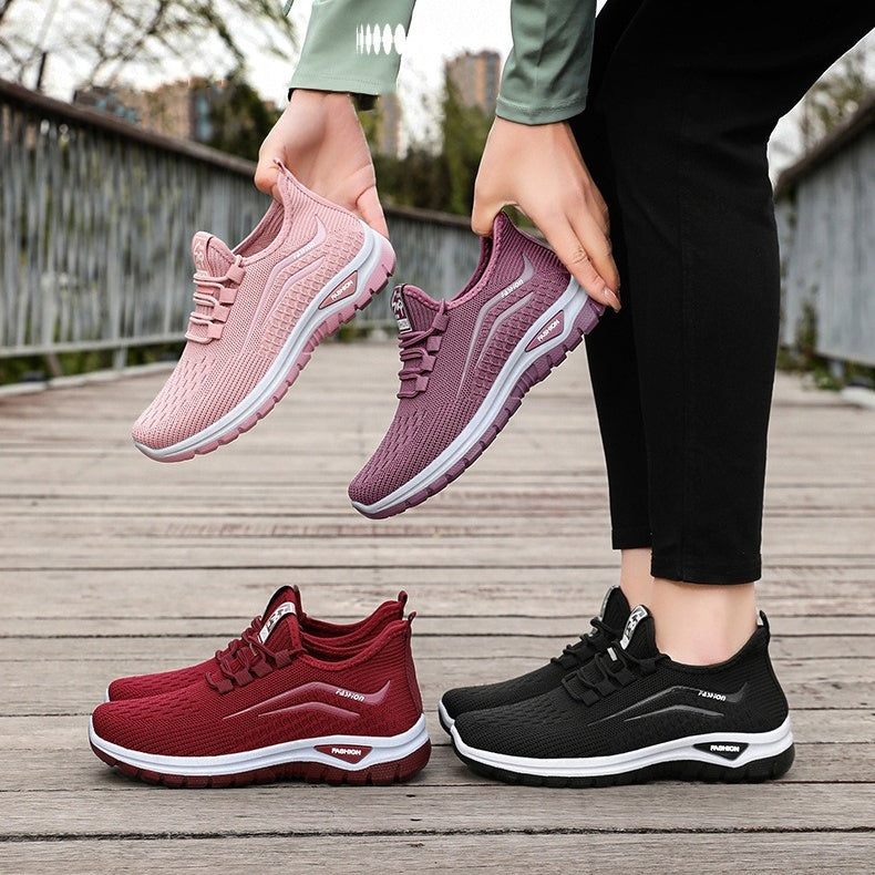 Lichtgewicht Dames Sneaker - Ademend Mesh met EVA-Zool - Ultracomfortabel voor Dagelijks Gebruik - Moderne Stijl