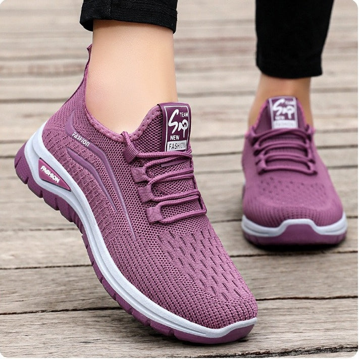 Lichtgewicht Dames Sneaker - Ademend Mesh met EVA-Zool - Ultracomfortabel voor Dagelijks Gebruik - Moderne Stijl