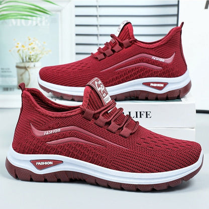Lichtgewicht Dames Sneaker - Ademend Mesh met EVA-Zool - Ultracomfortabel voor Dagelijks Gebruik - Moderne Stijl