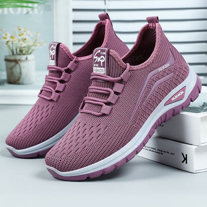 Lichtgewicht Dames Sneaker - Ademend Mesh met EVA-Zool - Ultracomfortabel voor Dagelijks Gebruik - Moderne Stijl