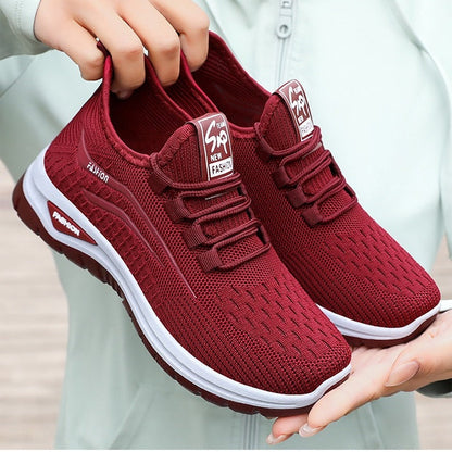 Lichtgewicht Dames Sneaker - Ademend Mesh met EVA-Zool - Ultracomfortabel voor Dagelijks Gebruik - Moderne Stijl