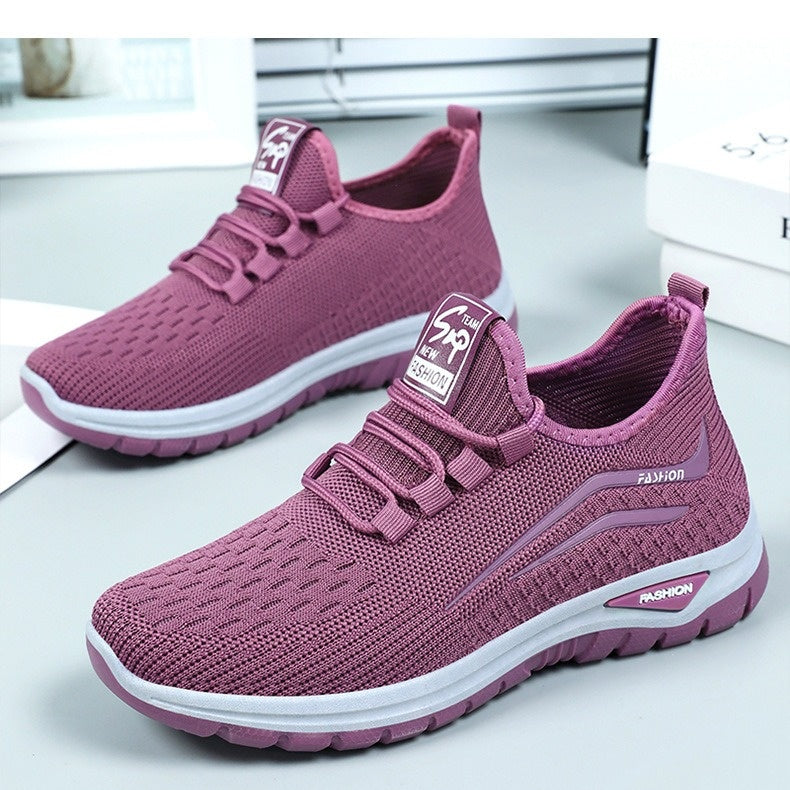 Lichtgewicht Dames Sneaker - Ademend Mesh met EVA-Zool - Ultracomfortabel voor Dagelijks Gebruik - Moderne Stijl