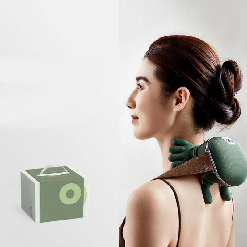 Shiatsu Massage Neksteun met Warmte voor Nek, Schouders en Rug – 3 Intensiteiten
