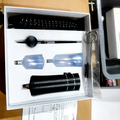 Draadloze Airbrush Pistool met 3 Verwisselbare Spuitkoppen en Oplaadbare Accu voor Modelbouw Kunst en Nail Art