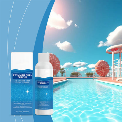 Opblaasbaar Zwembad Waterreiniger 100 ml Chloorvrij tegen Algen 10 ml per 100 Liter
